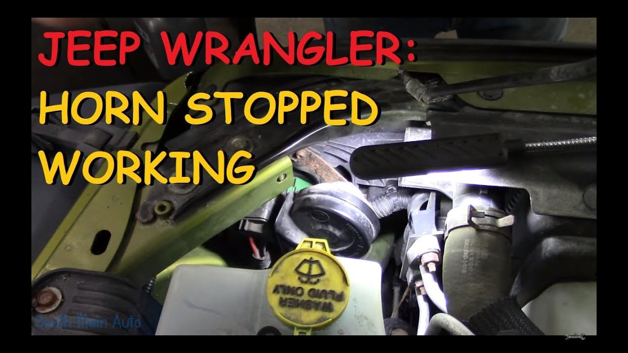 Jeep Wrangler: Horn Quit Working
