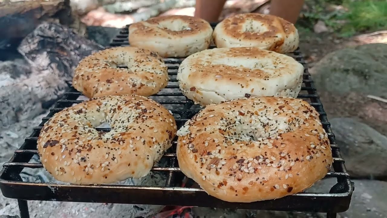 Breakfast Bagels on the Appalachian Trail