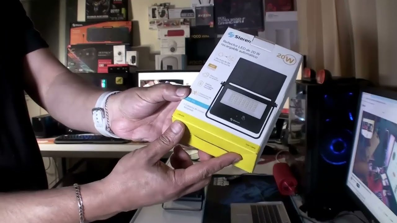 LAMPARA SOLAR STEREN , DETECTOR DE MOVIMIENTO, POR EL PRECIO CREO QUE HAY MEJORES OPCIONES (LAM-829)