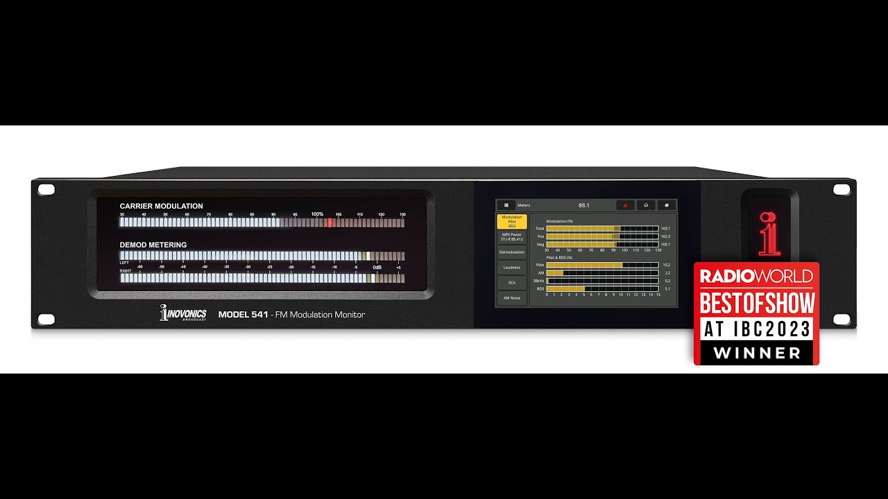 541 FM Modulation Monitor