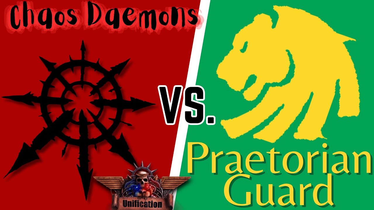 SKARBRAND HATES BRITS! - Weakpoint Wednesday - Chaos Daemons Vs. Praetorians - DoW: Unification Mod