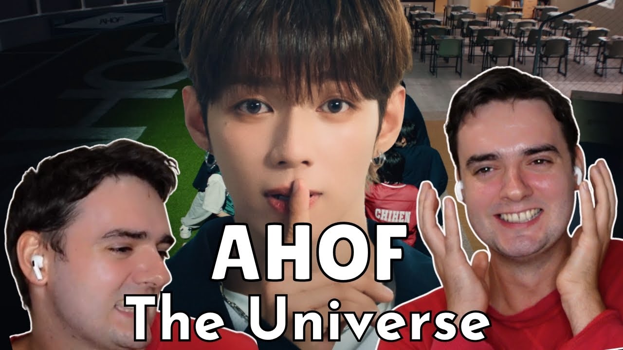 reacting to AHOF (아홉) – ‘The Universe (파랑 학교, 초록 잔디, 빨간 운동화)’ MV | my most played song of 2025 🥹❤️