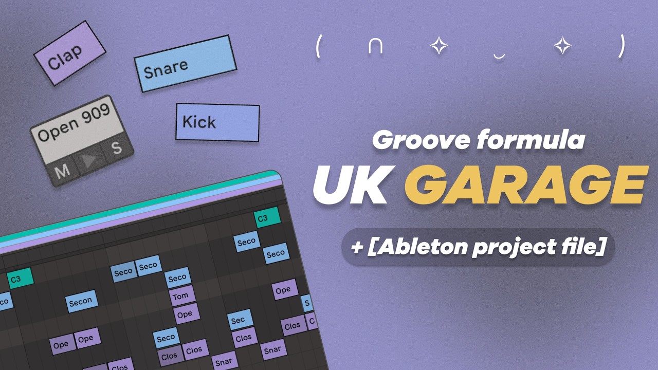 How to Make UK Garage Drum Pattern in Ableton + [Free Project Files]