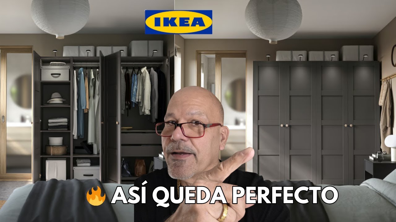 😱 CÓMO MONTAR EL ARMARIO PAX BERGSBO DE IKEA GRIS PASO A PASO | ¡EVITA ESTE ERROR! 🚪