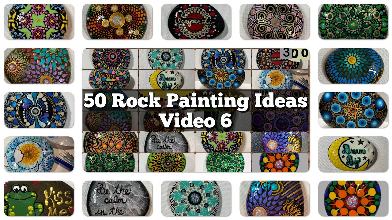 50 Rock Painting Ideas