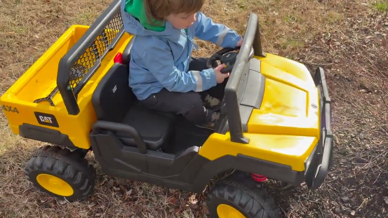Harvey Driving ATV