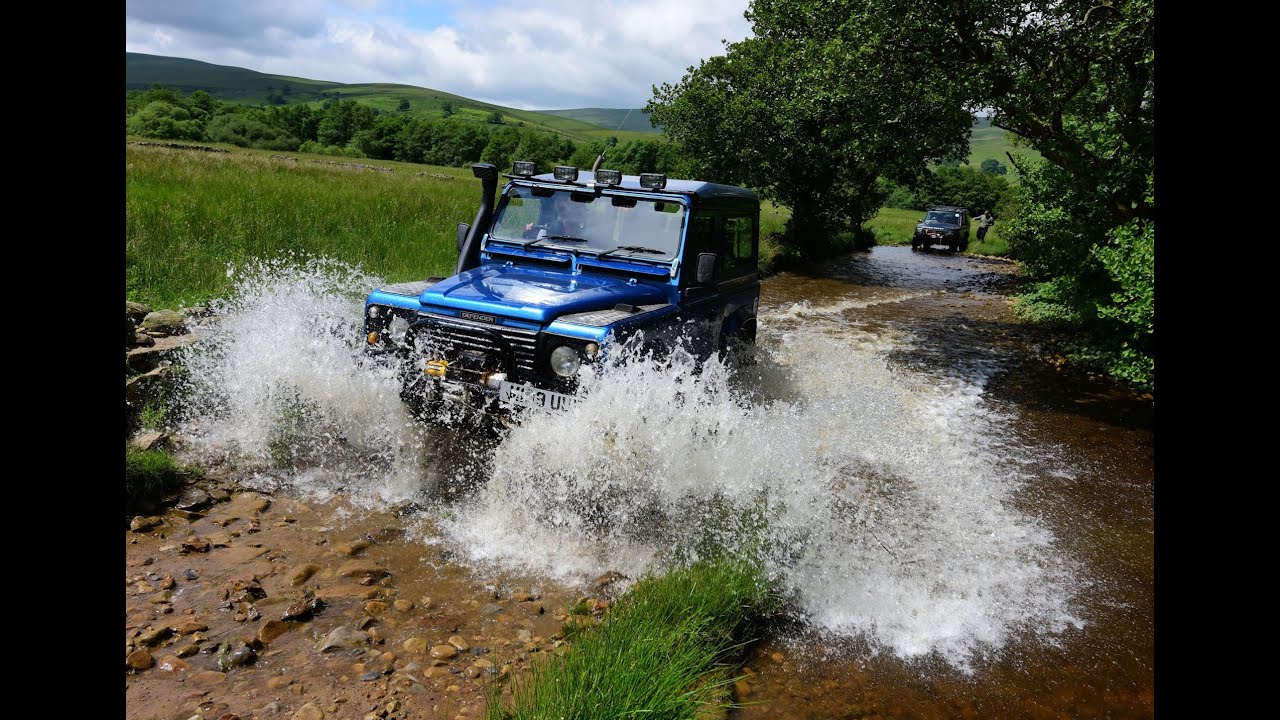 3 Land Rovers and a Jimny Off Road Yorkshire Dales
