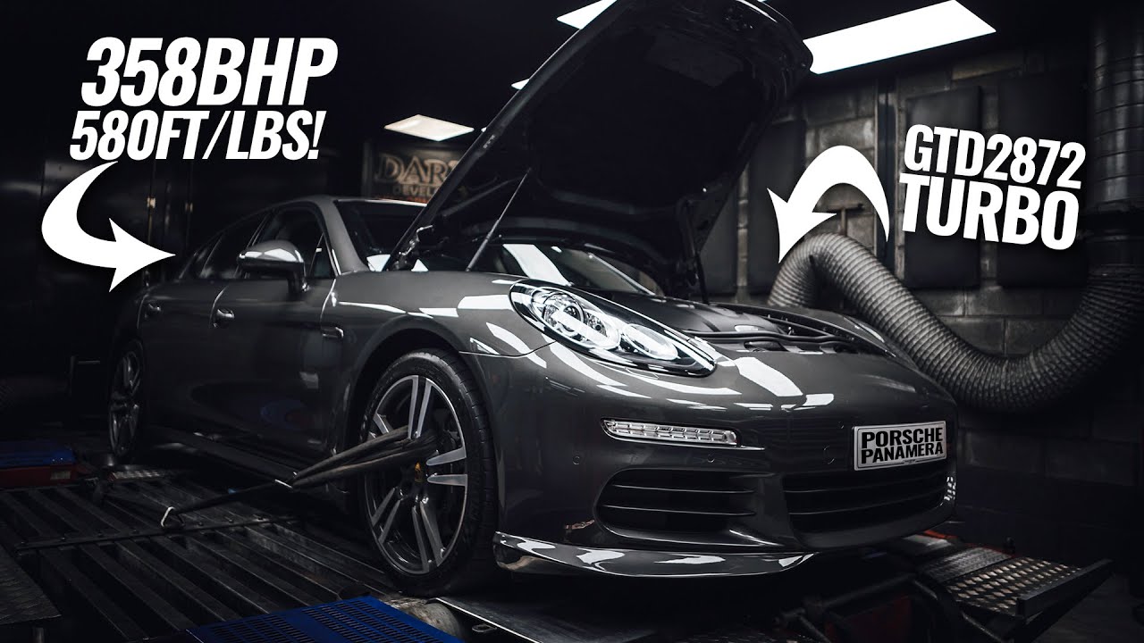 Porsche Panamera 3.0 TDI V6 gets a TURBO UPGRADE!
