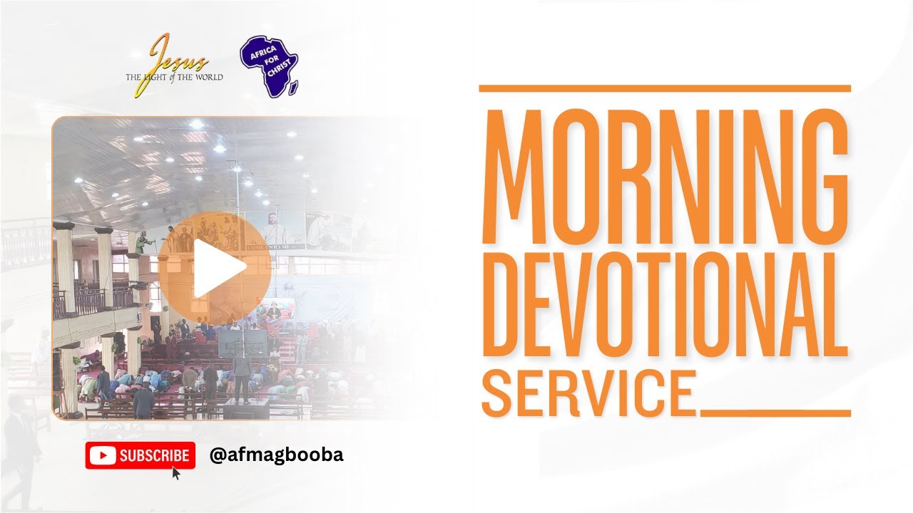 MORNING DEVOTIONAL SERVICE.  25.01.2026.  Apostolic Faith Church, Kwara