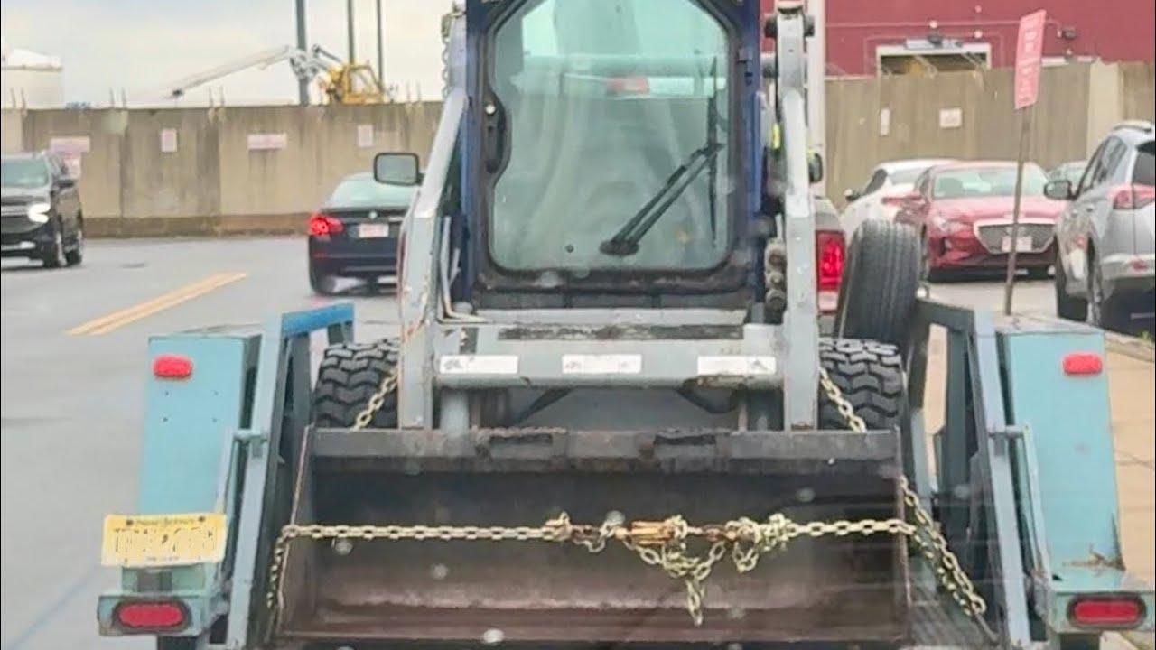 Towing a Bobcat with a Lowered RAM 1500