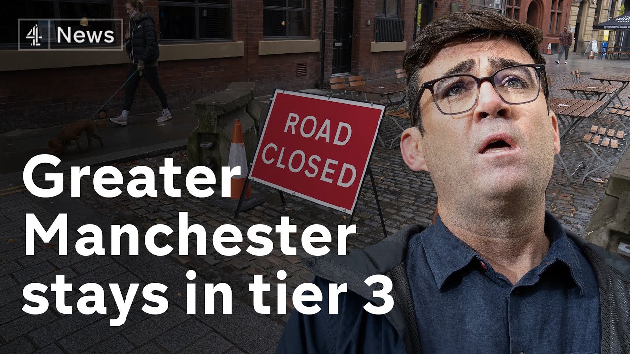 Local leaders disappointed as Greater Manchester remains in tier 3 Covid restrictions