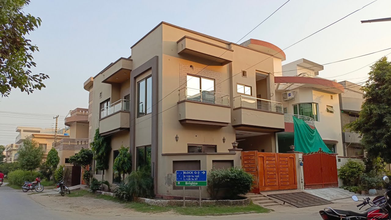 5 Marla Corner House for Sale in Wapda Town Phase 1, Lahore | Double Unit | 2.70 Crore