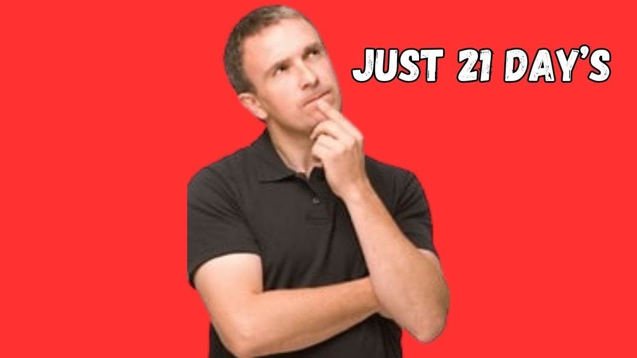 21 Days Challenge to Reset Your Life | Change Habits, Boost Energy & Transform Yourself