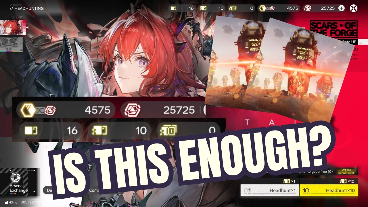 LIMITED in 20 Pulls + Signature Weapon?! | Arknights Endfield