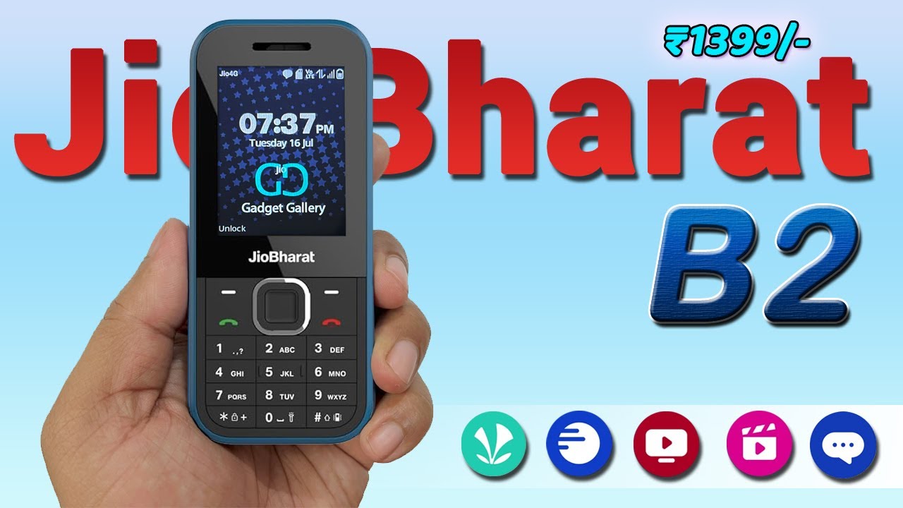 Jio Bharat B2 4G Keypad Phone Unboxing and Review under ₹1399/-