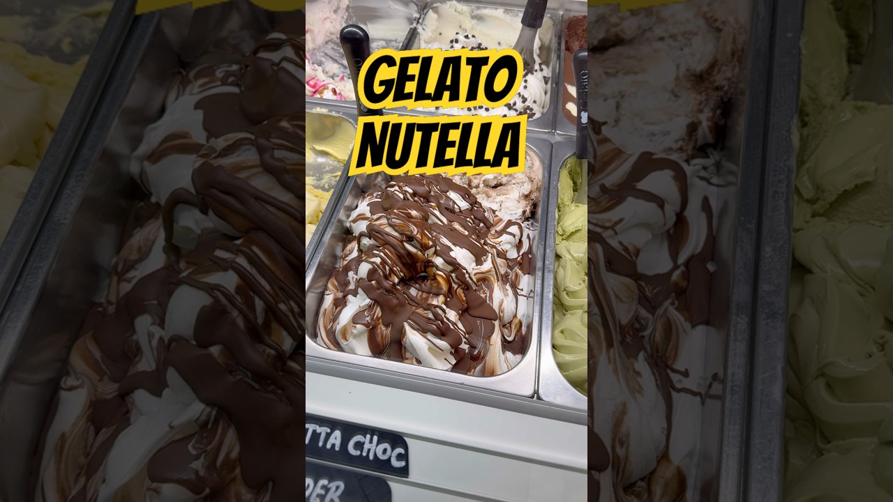 Gelato nutella 