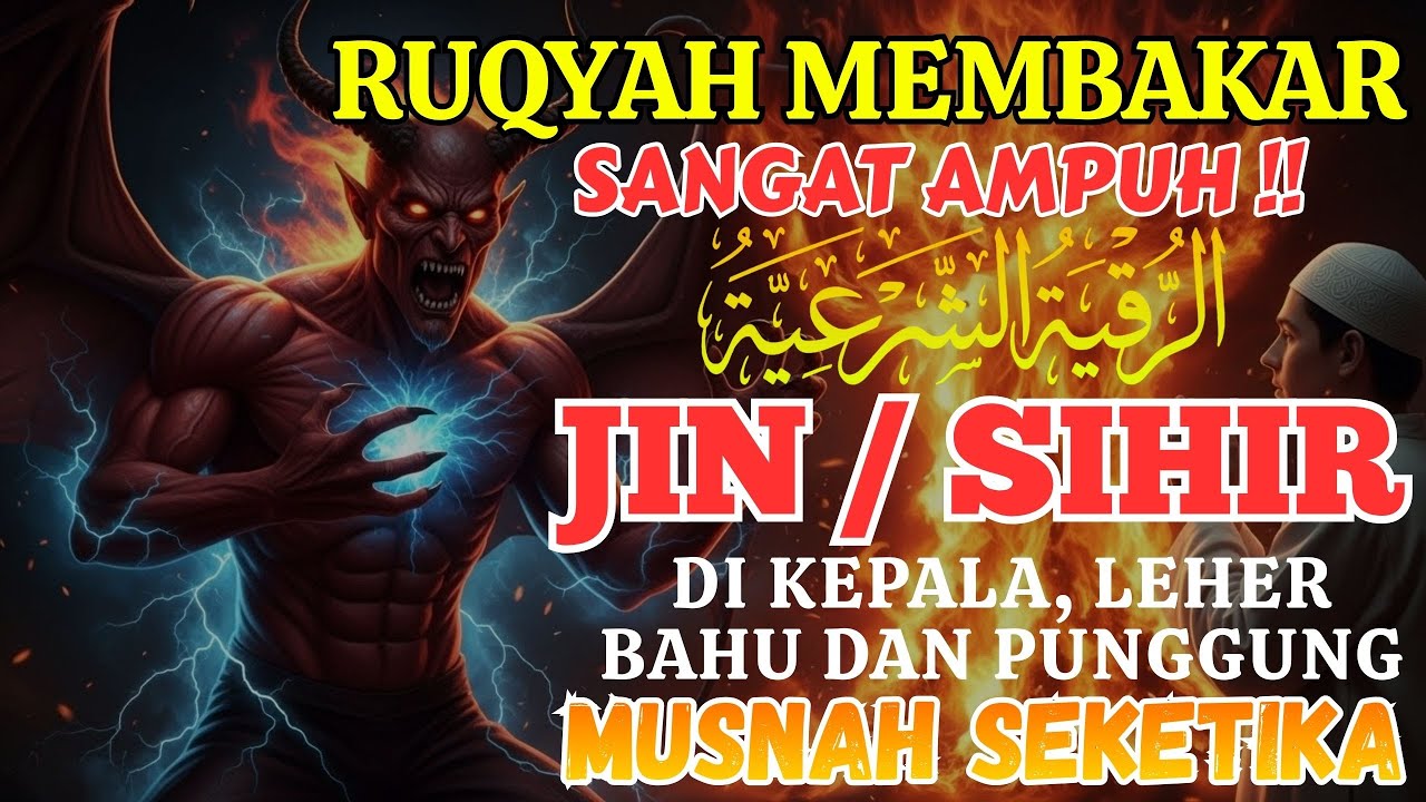 SUBHANALLAH! RUQYAH RUMAH PENGUSIR JIN, SETAN & SIHIR DI TUBUH