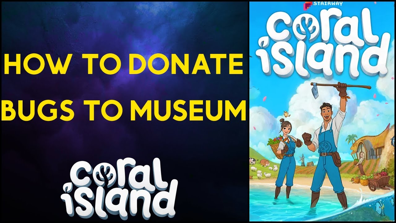 How to Donate Bugs to Museum in Coral Island
