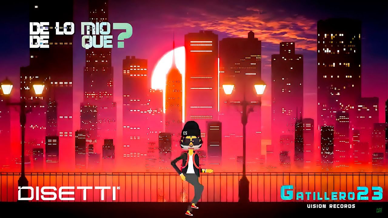 Gatillero 23 - De Lo M&iacute;o De Que 🐯 (Audio Visualizer)