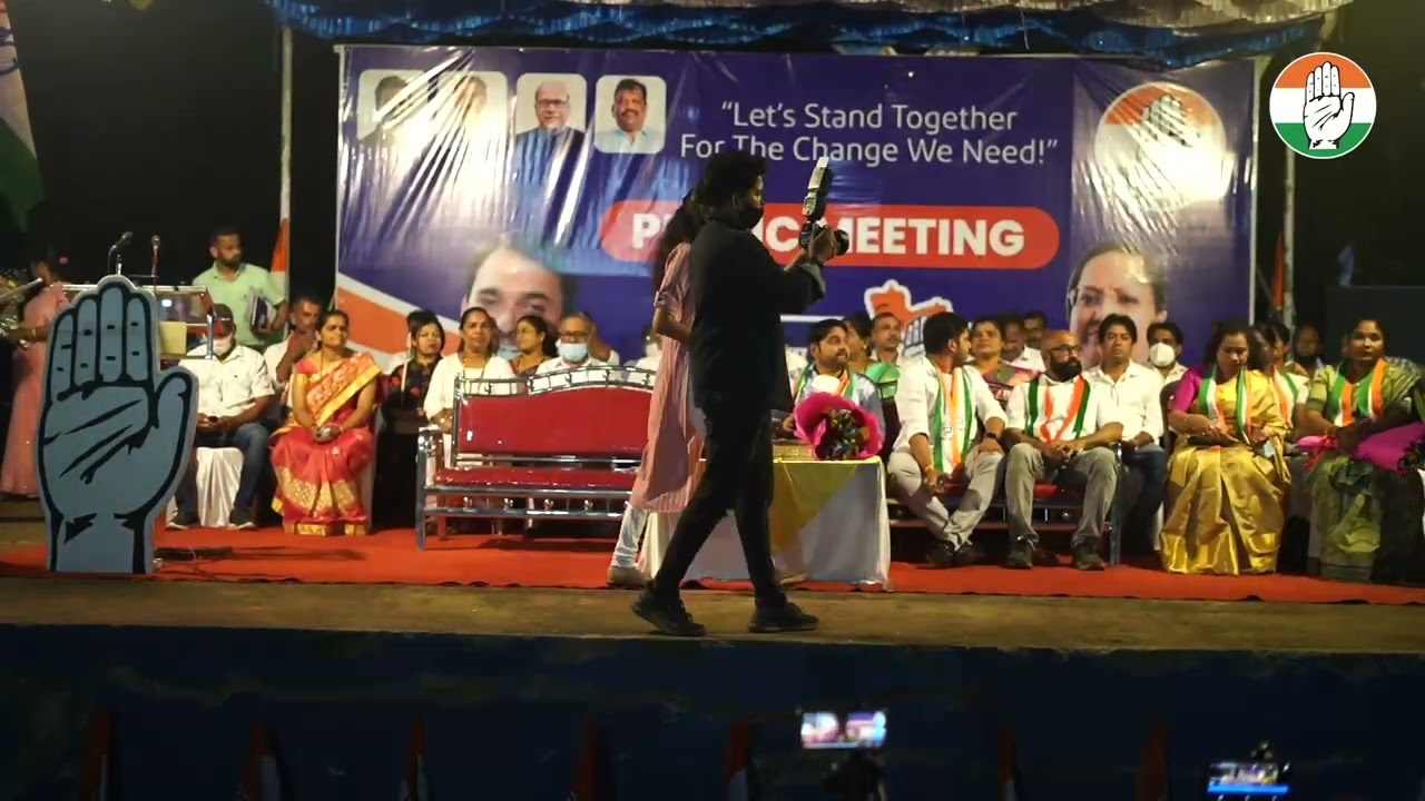 Addressed the public meeting at Anjuna gymkhana ground, Tembi