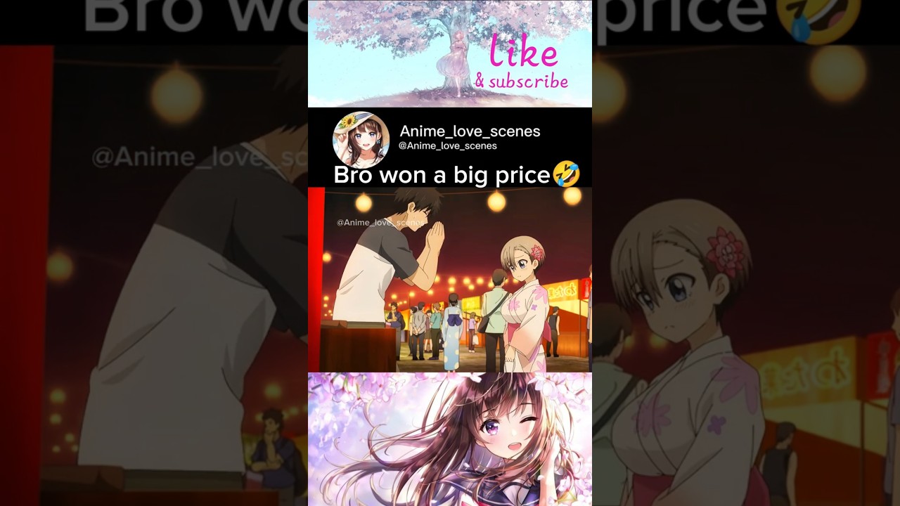 Bro won a big price 🤣#anime #animeedit #animelover#ytshorts#shortsfeed #rezero