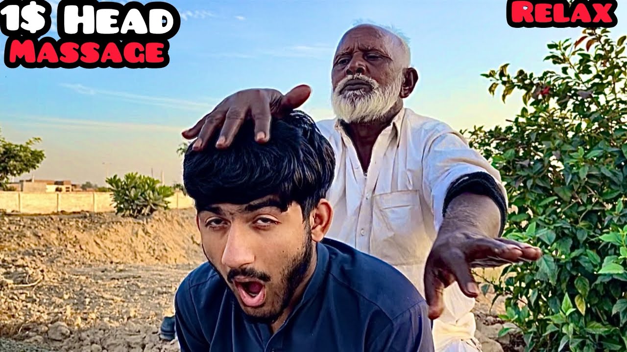 Asmr Head Massage + Back Massage For Deep Sleep - Asmr Head Scratching - Asmr Massage 💆‍♂️ 