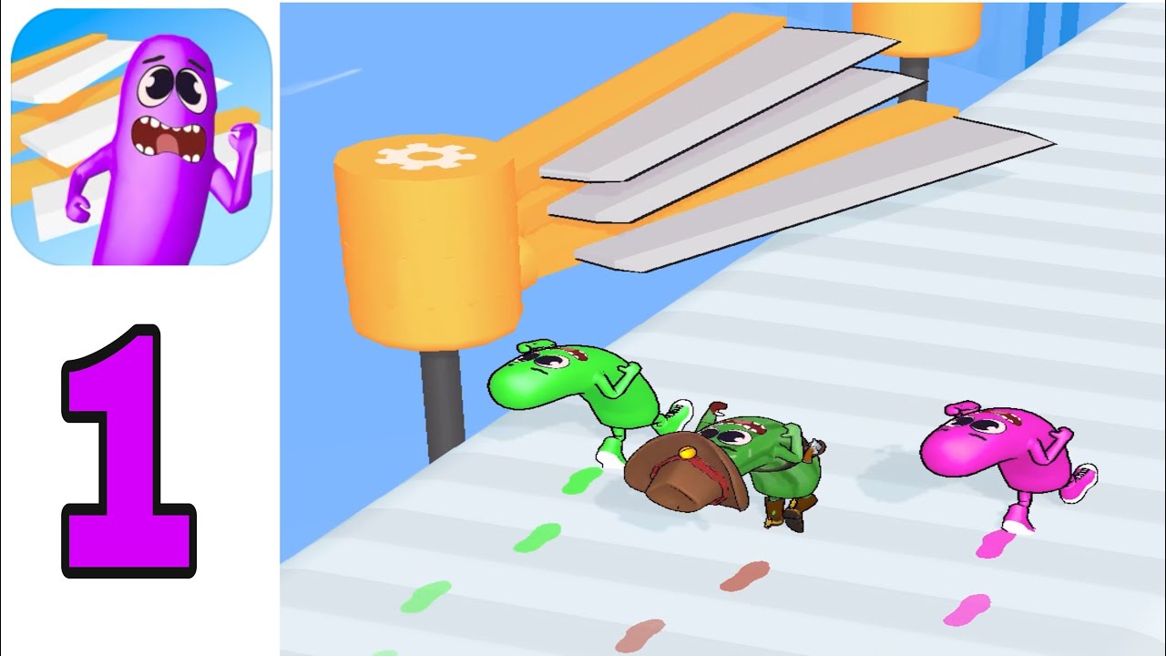 Wacky Run - Gameplay Walkthrough Part 1 (iOS, Android)