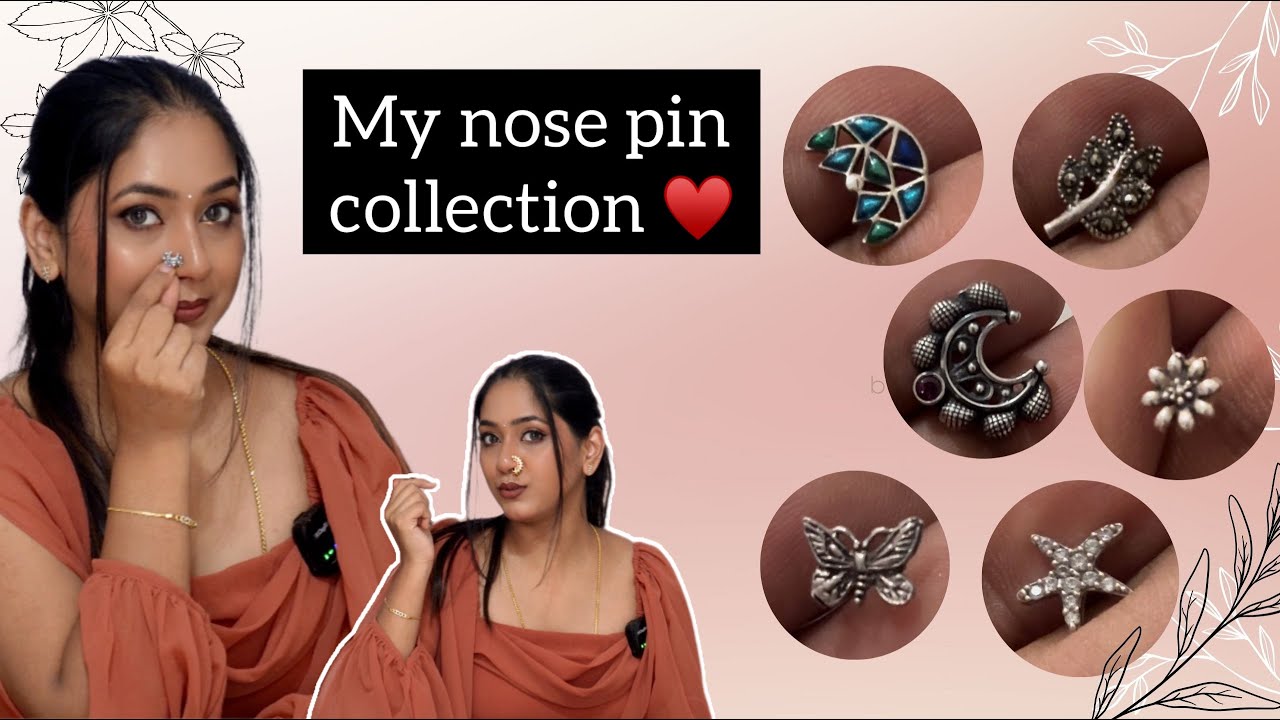 My Nose Pin collection | Silver |Diamond |Gold nose pin