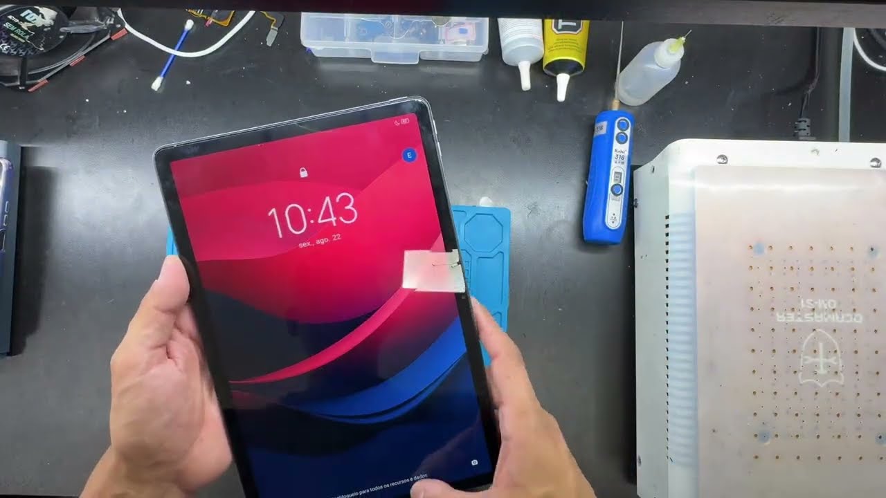 Troca de vidro (frontal) do Lenovo Tab M11 – TB330/TB331