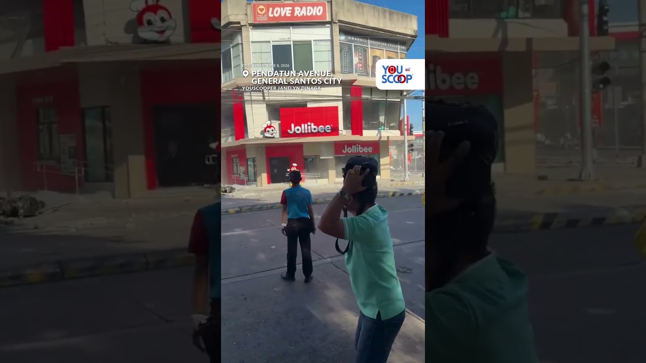 Fast food chain sa GenSan, gumuho dahil sa lindol | YouScoop+
