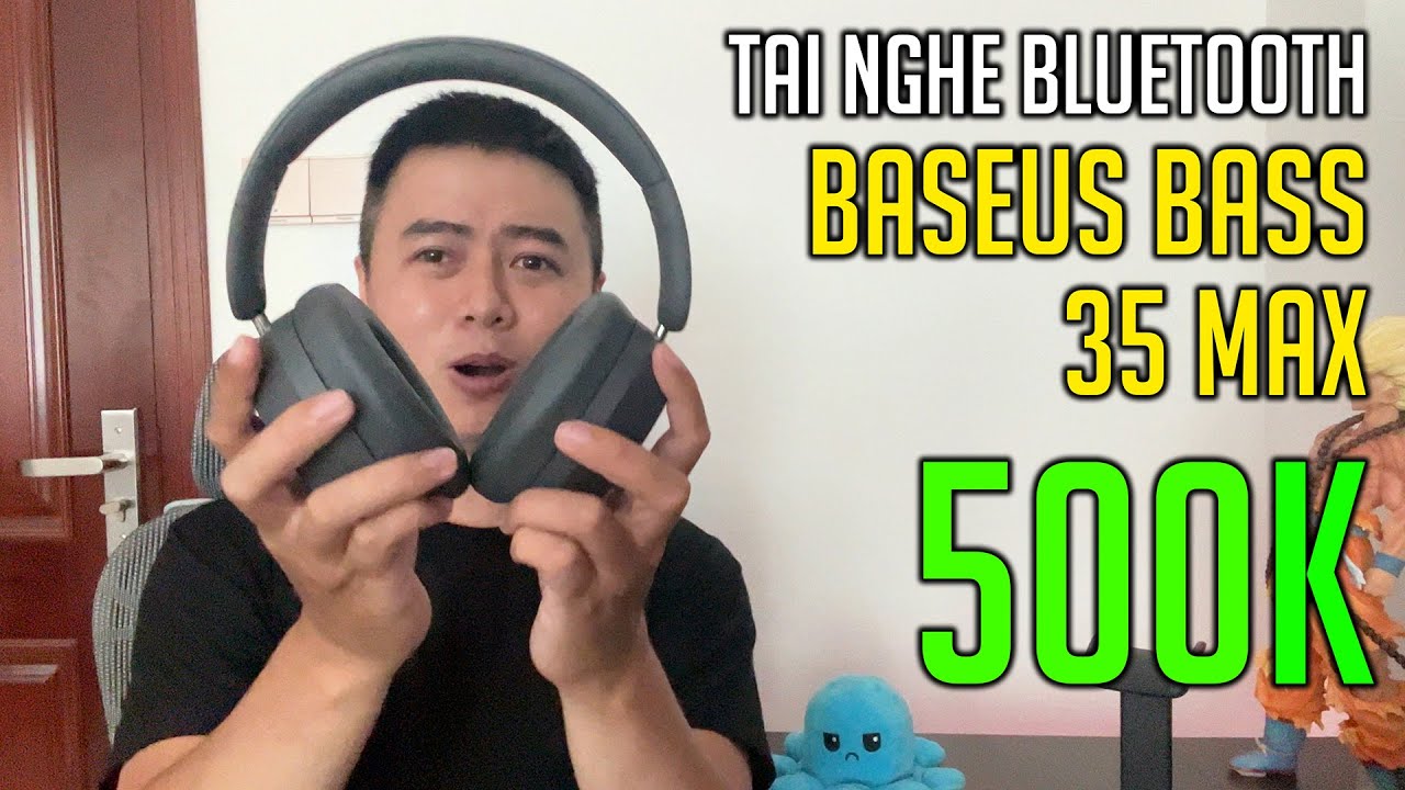 Tai Nghe 500K Nghe Như 5 Triệu? Baseus Bass 35 Max Bluetooth Âm Thanh Quá ĐỈNH! Có Luôn Chống Ồn ANC