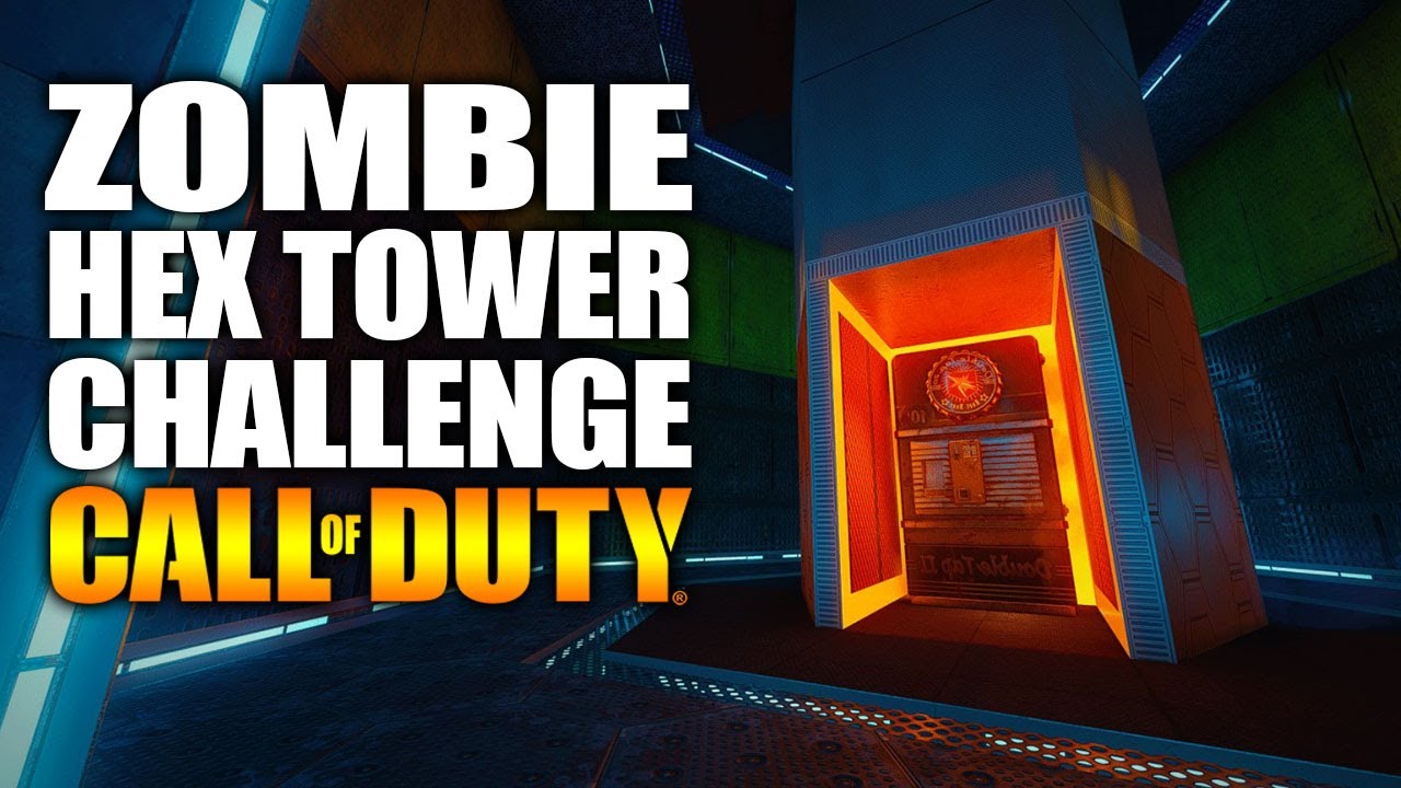 ZOMBIE HEX TOWER CHALLENGE (Call of Duty Zombies)