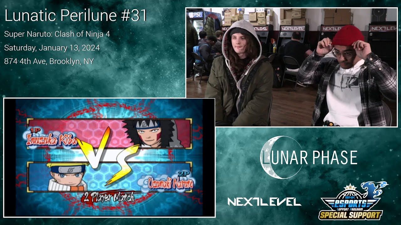 Lunatic Perilune #31: Super Naruto: Clash of Ninja 4 feat. dopeness, Cyber