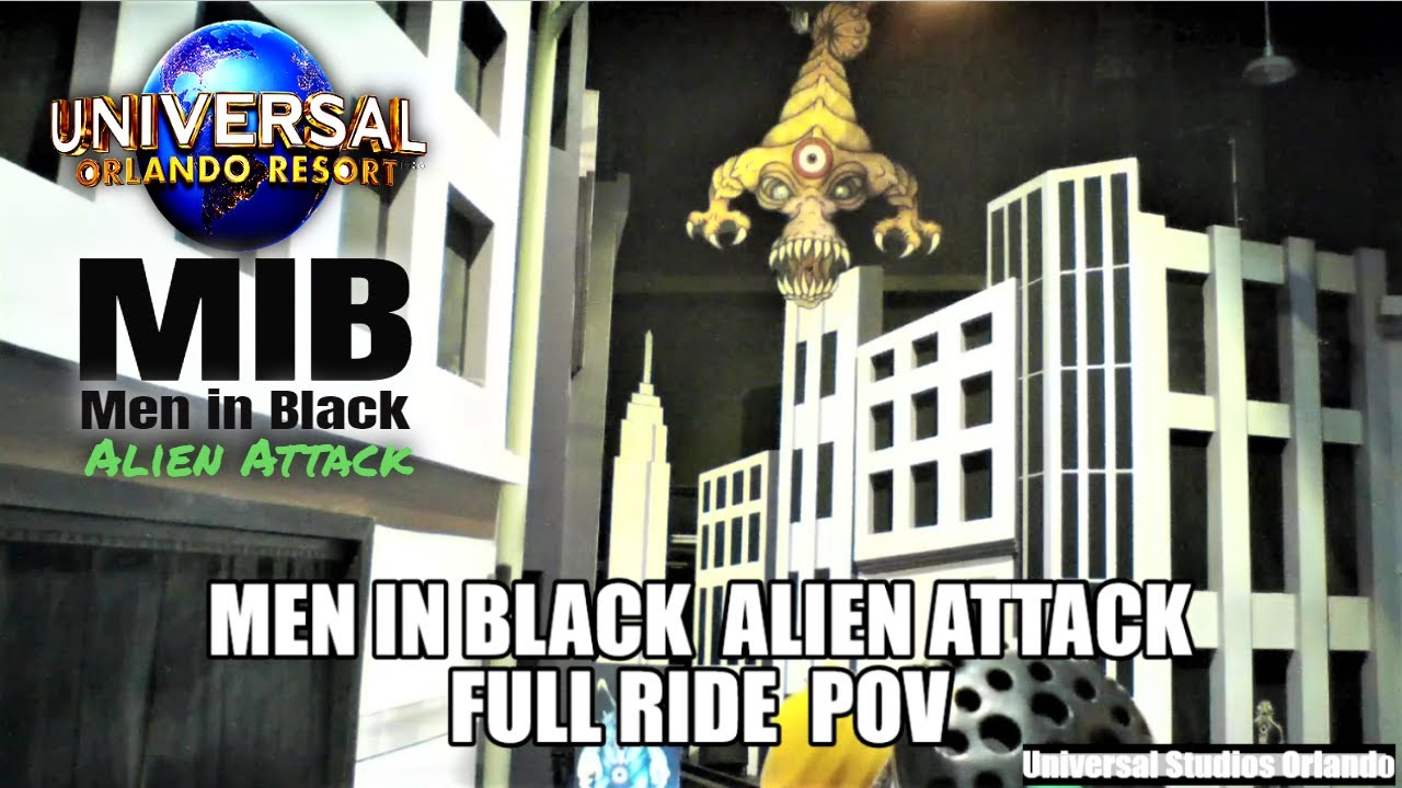 Universal Studios Orlando - Men In Black Alien Attack Ride