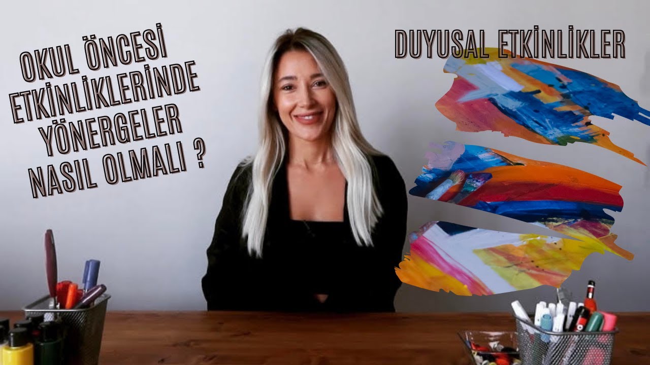 OKUL ÖNCESİ EĞİTİMİ-EVDE KOLAYCA YAPABİLECEĞİNİZ DUYU ETKİNLİKLERİ