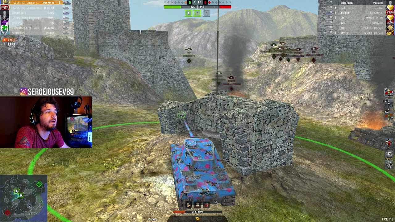 СДЕЛАЛ 2К ОПЫТА НА СЕМЕРКЕ ● ДВЕ КОМАНДЫ ТВИНКОВ И AMX M4 45 ● WoT Blitz