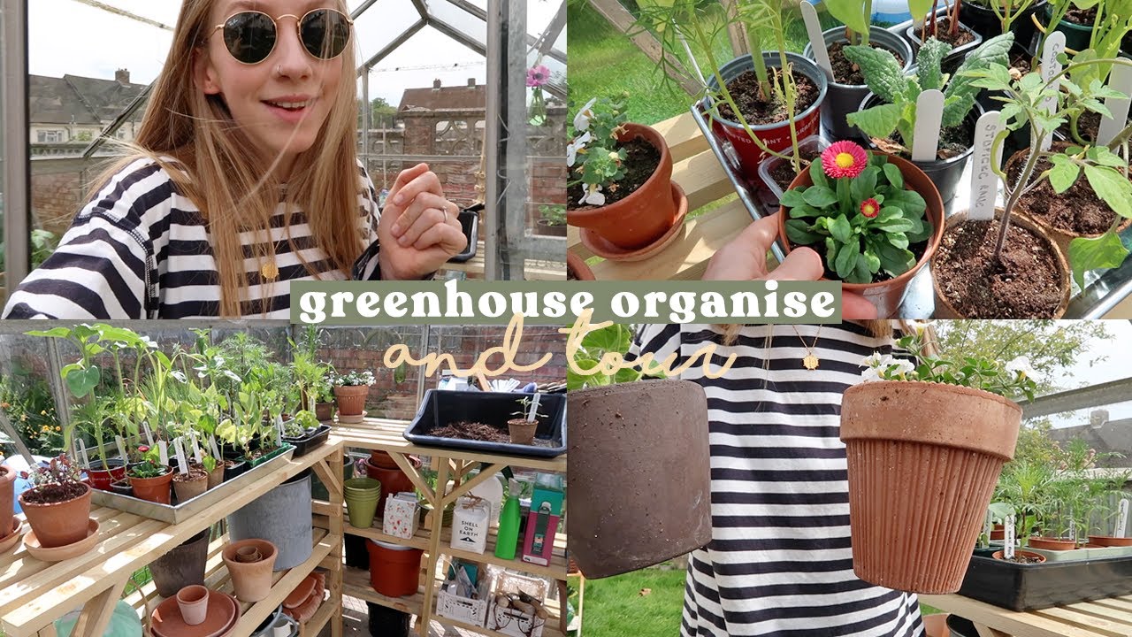 Greenhouse Organise & Tour | Rhiannon Ashlee Vlogs