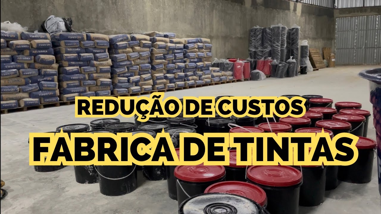 REDUÇÃO DE CUSTOS DA FÁBRICA DE TINTAS 