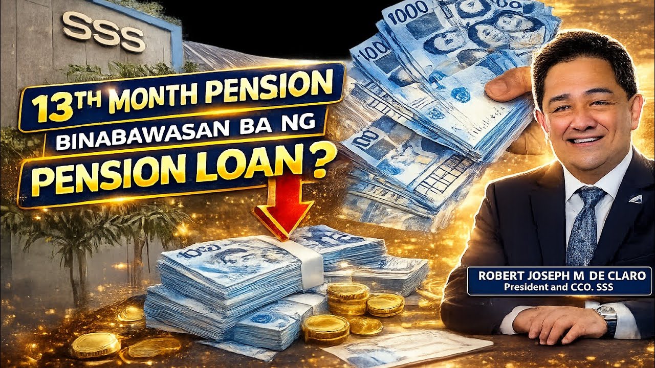 ✅13th month pension binabawas ba ang PENSION LOAN?