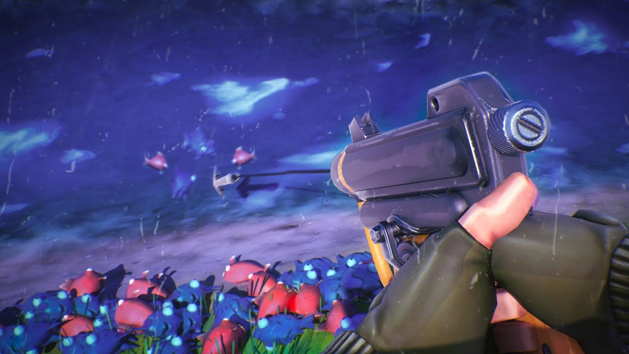 the harpoon gun SAVED MY LIFE...