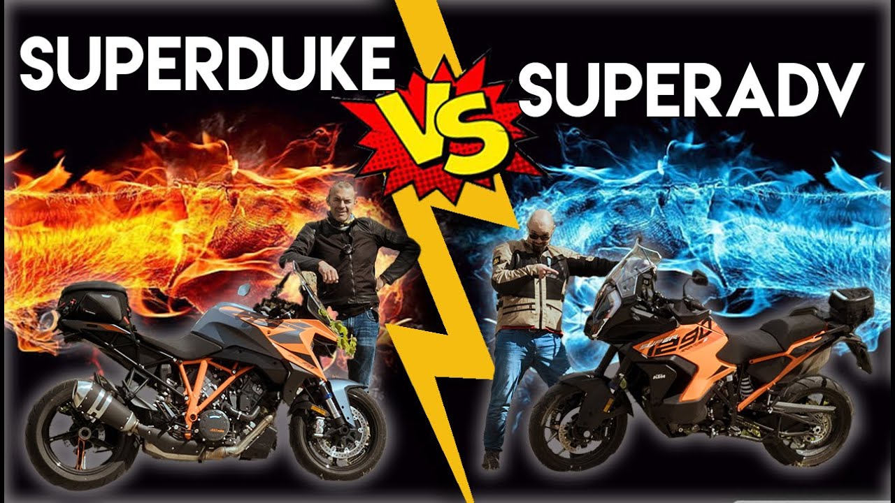 Che 1290 sei? KTM 1290 Superduke GT vs KTM 1290 Superadventure S