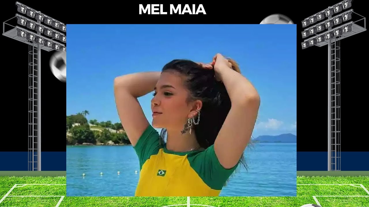 MEL MAIA EM CLIMA DE COPA DO MUNDO POSA DE BIQUÍNI, E RECEBE MUITOS ELOGIOS ⚽