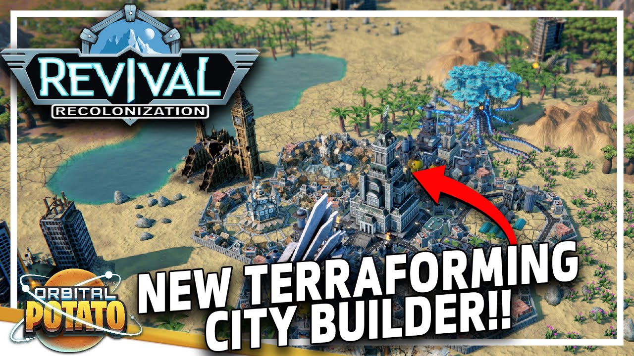 SUPER Innovative New City Builder!! - Revival: Recolonization - 4X Colony Sim Management Game