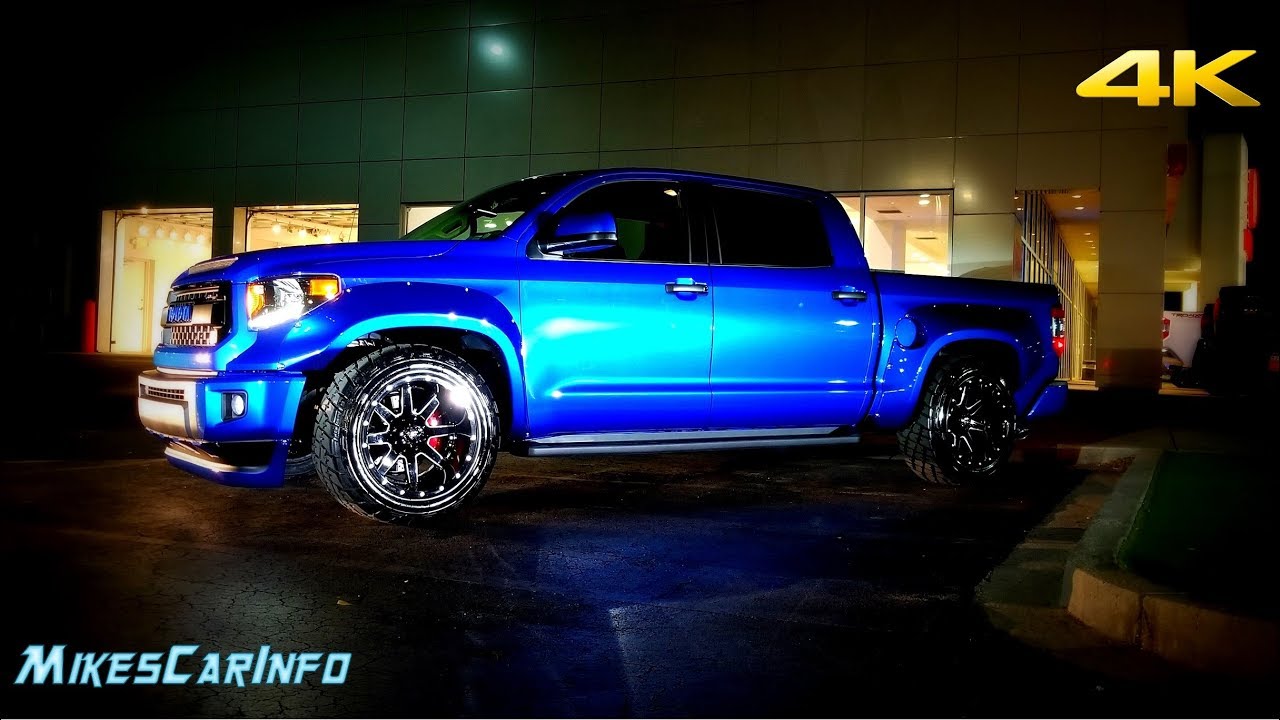 👉 2017/2018 Toyota Tundra Custom Build - Quick Look in 4K Day and AT NIGHT + Night Drive