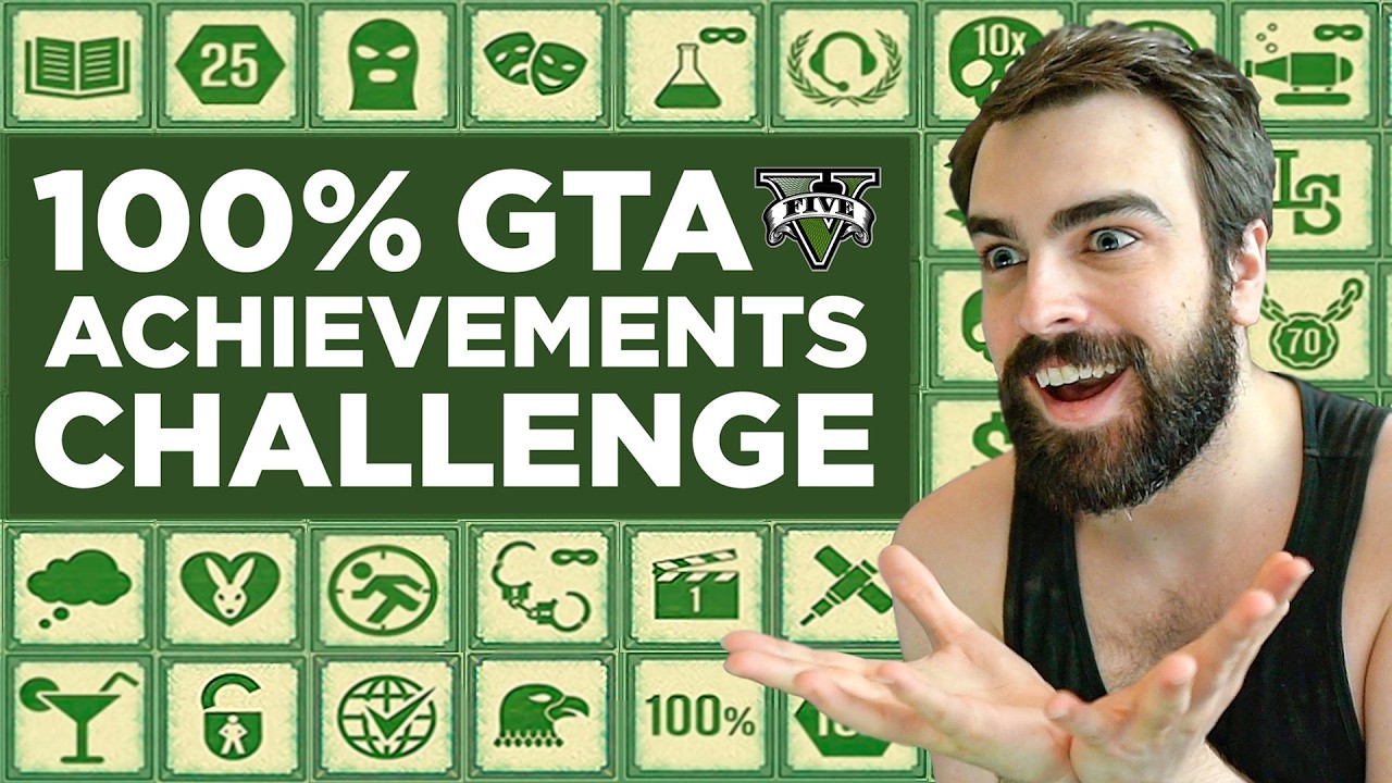 The Quest For Everything! (It Took Over 9000 Hours) - GTA 5 100% Achievements Part 1
