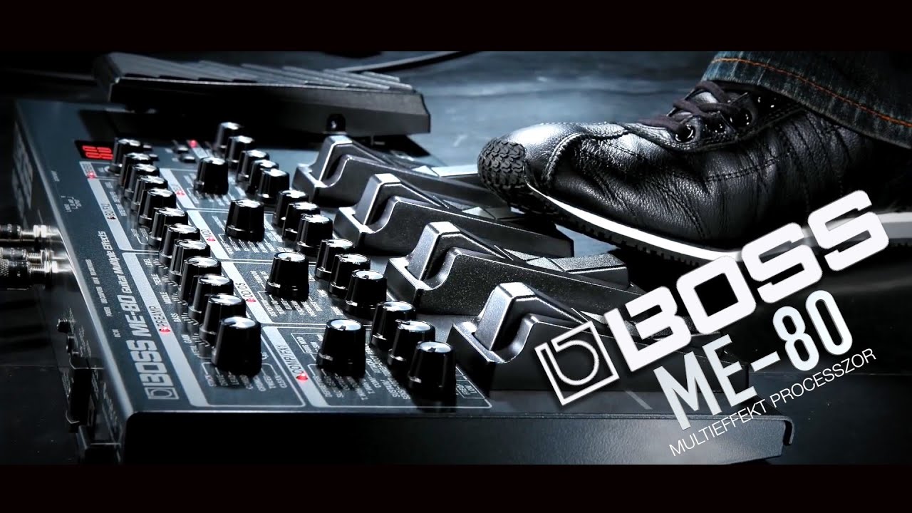 BOSS ME-80 gitár padló multieffekt