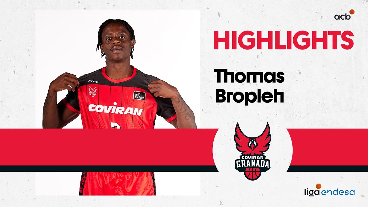 THOMAS BROPLEH incredible from the THREE POINT | Liga Endesa 2022-23