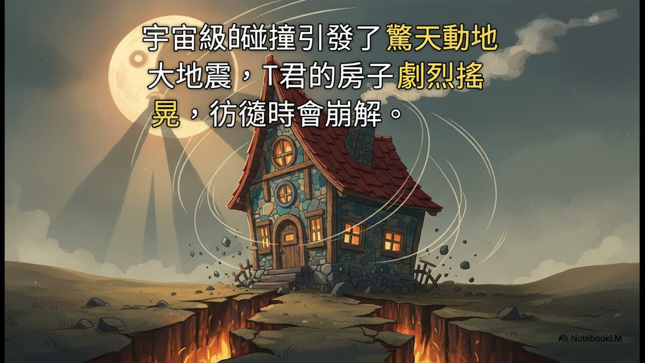 太陽月亮相撞了