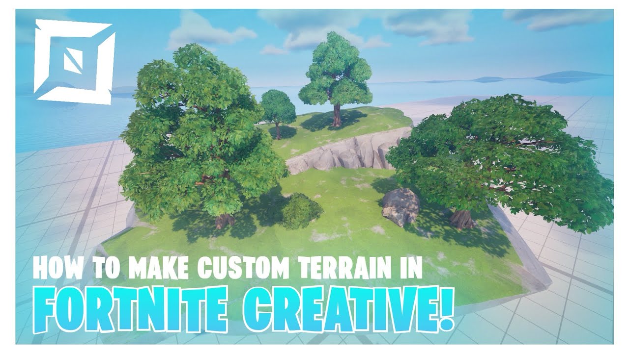 How to make awsome terrain in 1.0! (Fortnite Creative Tutorial)