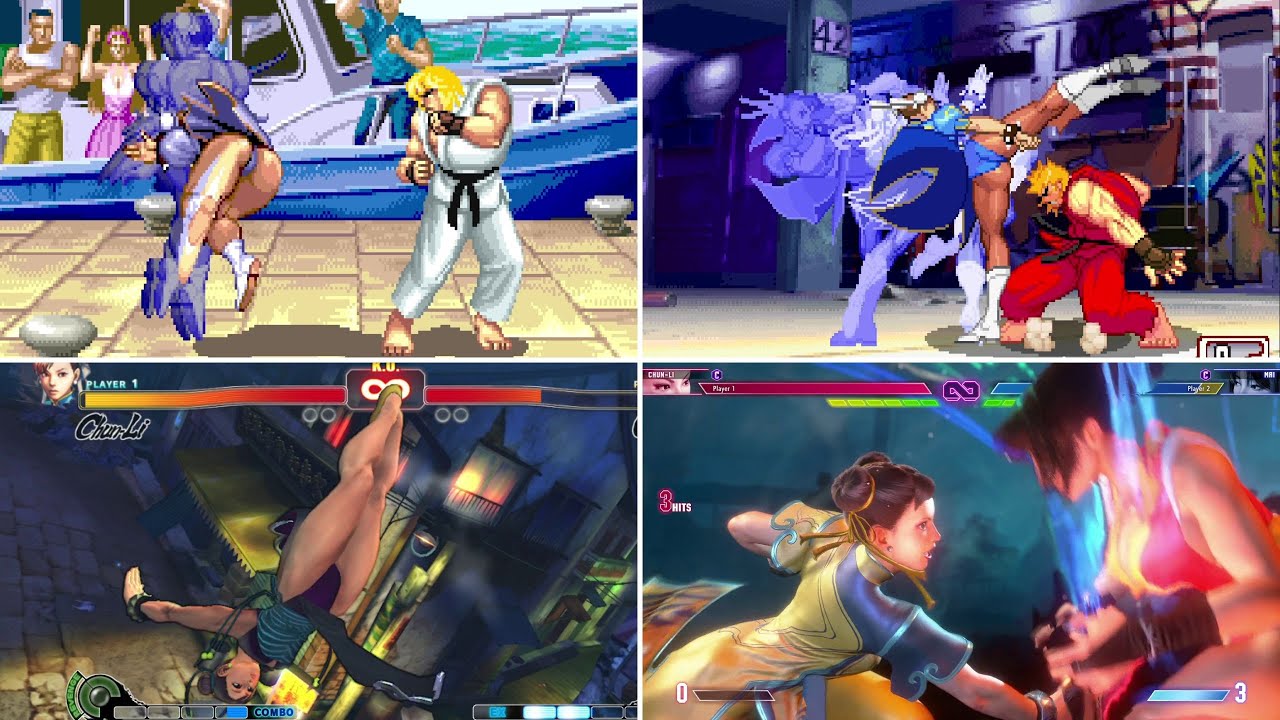 Истоки суперприёмов ЧУН-ЛИ (без повторений)